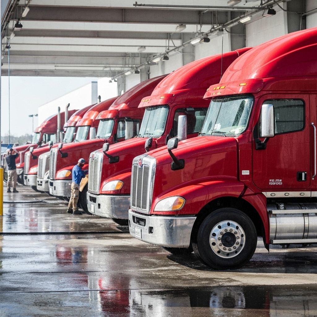 Fleet washing service